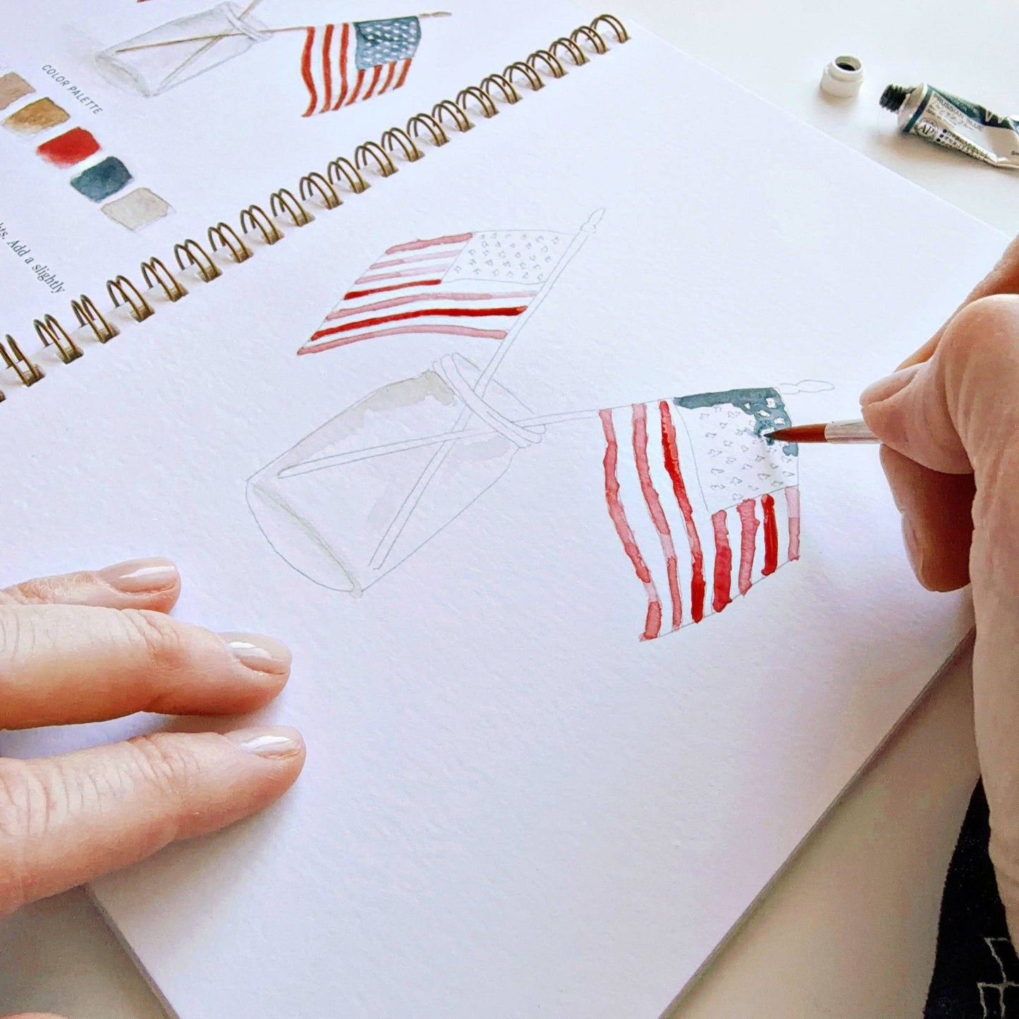Emily Lex Studio: Americana watercolor workbook