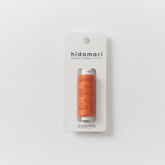 Sashiko and Mending Supplies: COSMO Hidamari Sashiko Cotton Thread Orange (32)