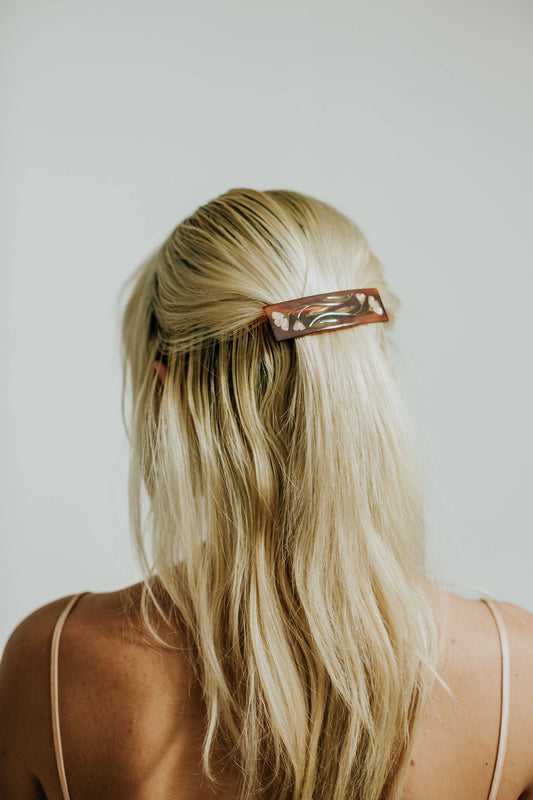 Hair Accessories :Sister Drawer Barrettes: Flower