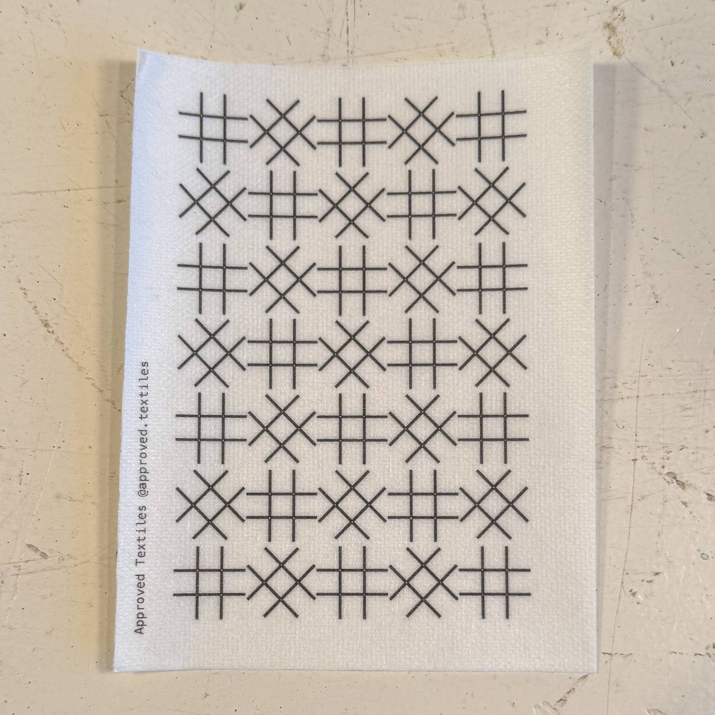 Sashiko & Mending Supplies:Lattice - Minimal Mending + Embellishment Transfer ( 4 Looks)- 1 Pack