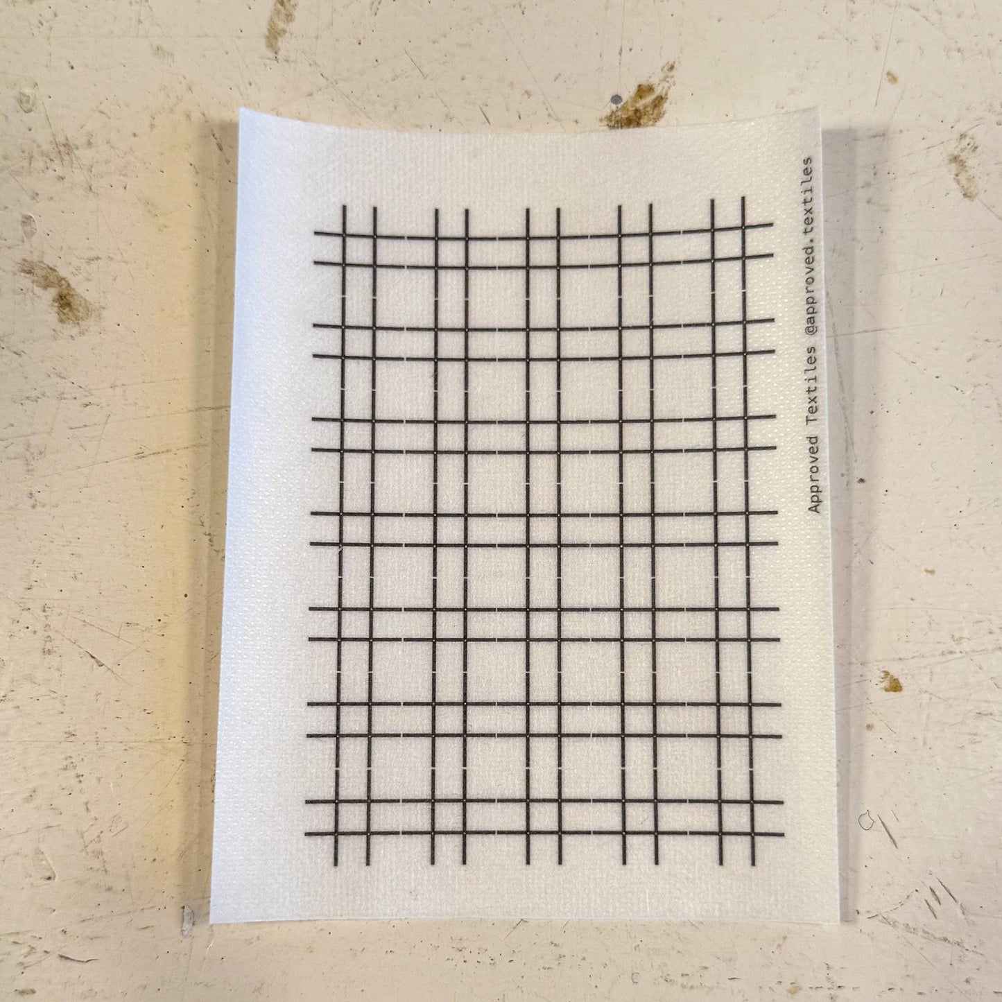 Sashiko & Mending Supplies:Lattice - Minimal Mending + Embellishment Transfer ( 4 Looks)- 1 Pack