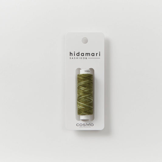 Sashiko and Sewing Supplies: COSMO Hidamari Sashiko Variegated Cotton Thread : Green (404) (Copy)