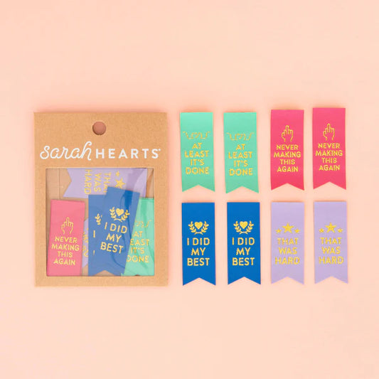 Notion: Sarah Hearts Woven Labels Award Ribbon Multipack  - 1 pack