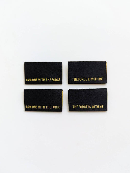 Notions: I Am One With the Force | Woven Luxe Labels