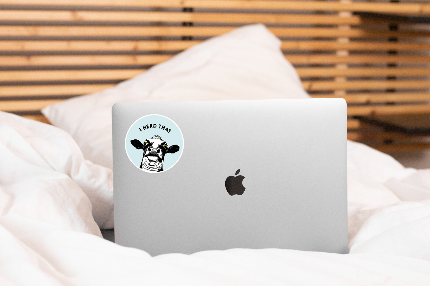 Stickers and Stationery : I Herd That Cow Farm Funny Sticker