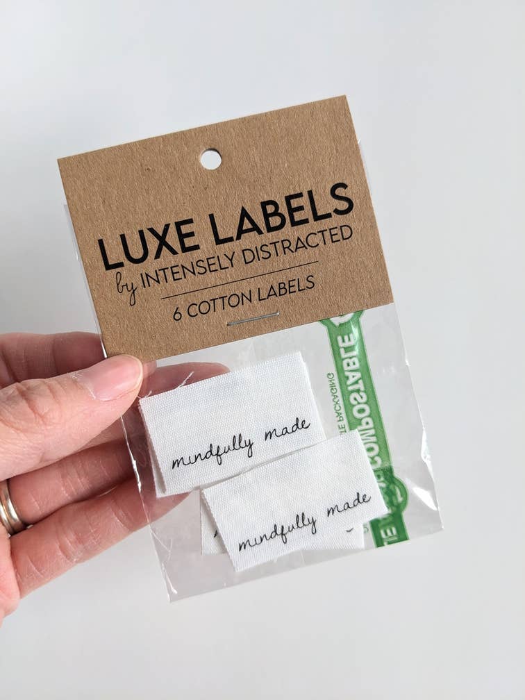 Notions: Handmade. Scissors. | Cotton Garment and Quilting Luxe Labels