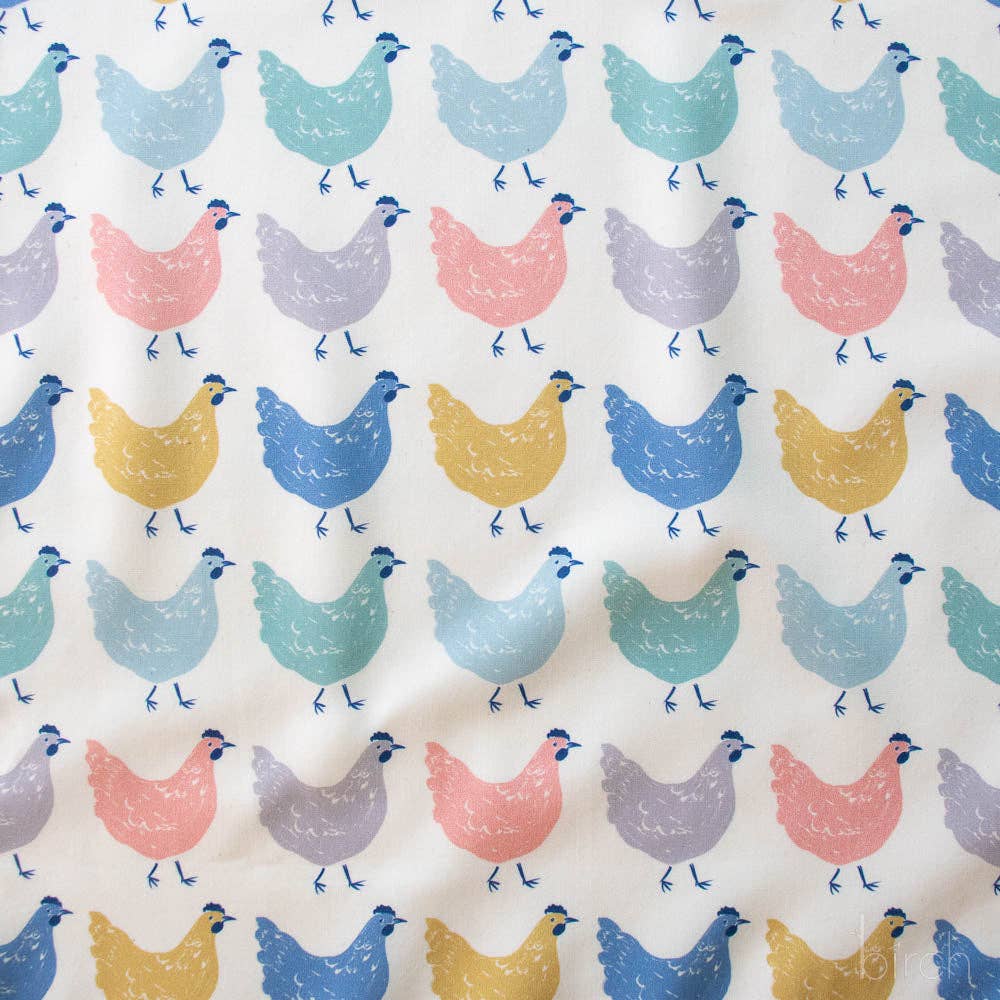 Birch Fabrics: Organic Cotton Roost Homestead Poplin 115GSM Woven-by the Half Yard
