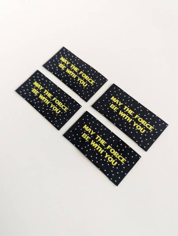 Notions: May the Force Be With You | Woven Luxe Labels