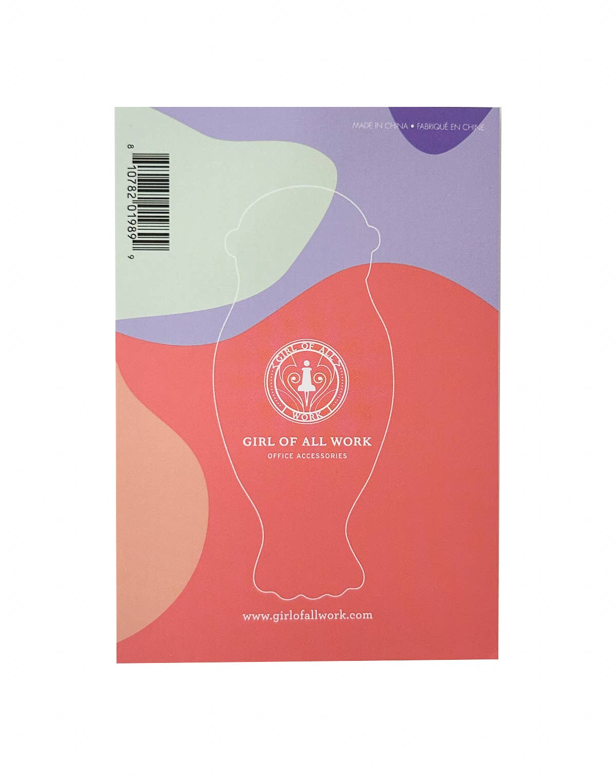 Stationary: Sea Otter Die Cut Single Sticky Notes- 1 pack