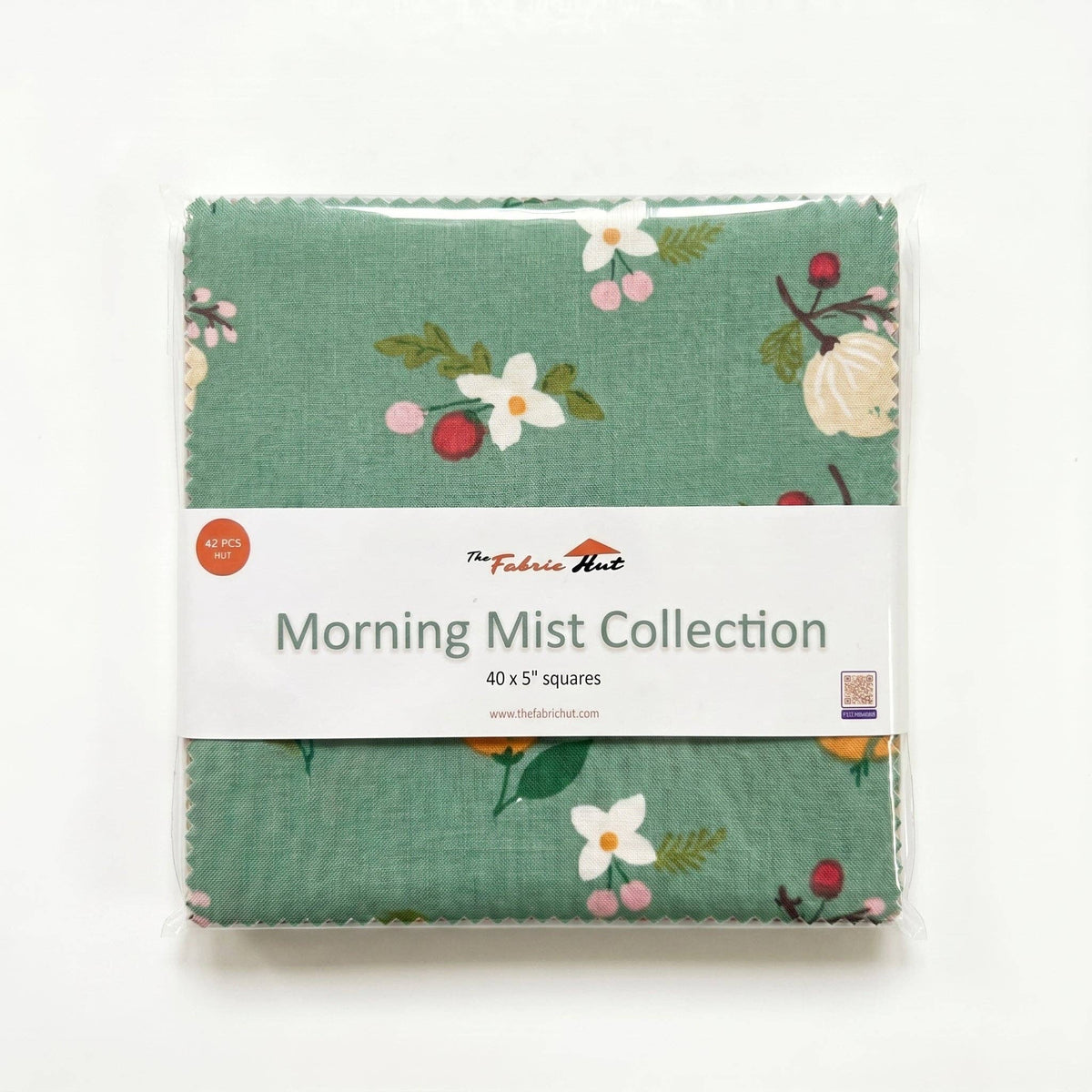 Quilting: Charm-pack 40pcs - 5" Square Precuts - Morning Mist Collection