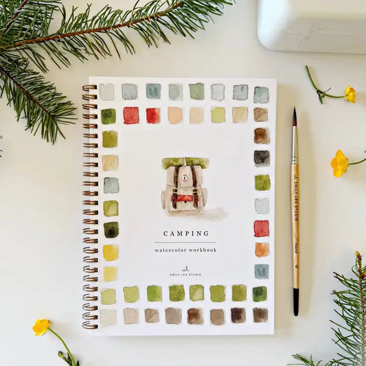Emily Lex Studio: Camping Watercolor Book