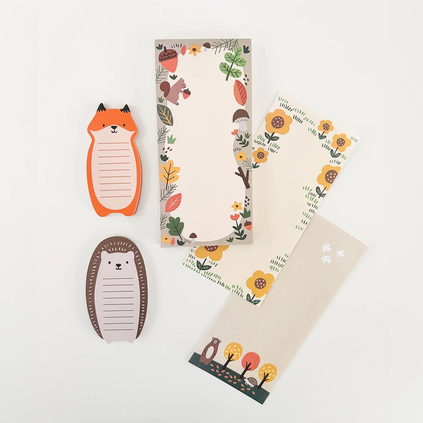 Stationary: Hedgehog List Pad-1 pack