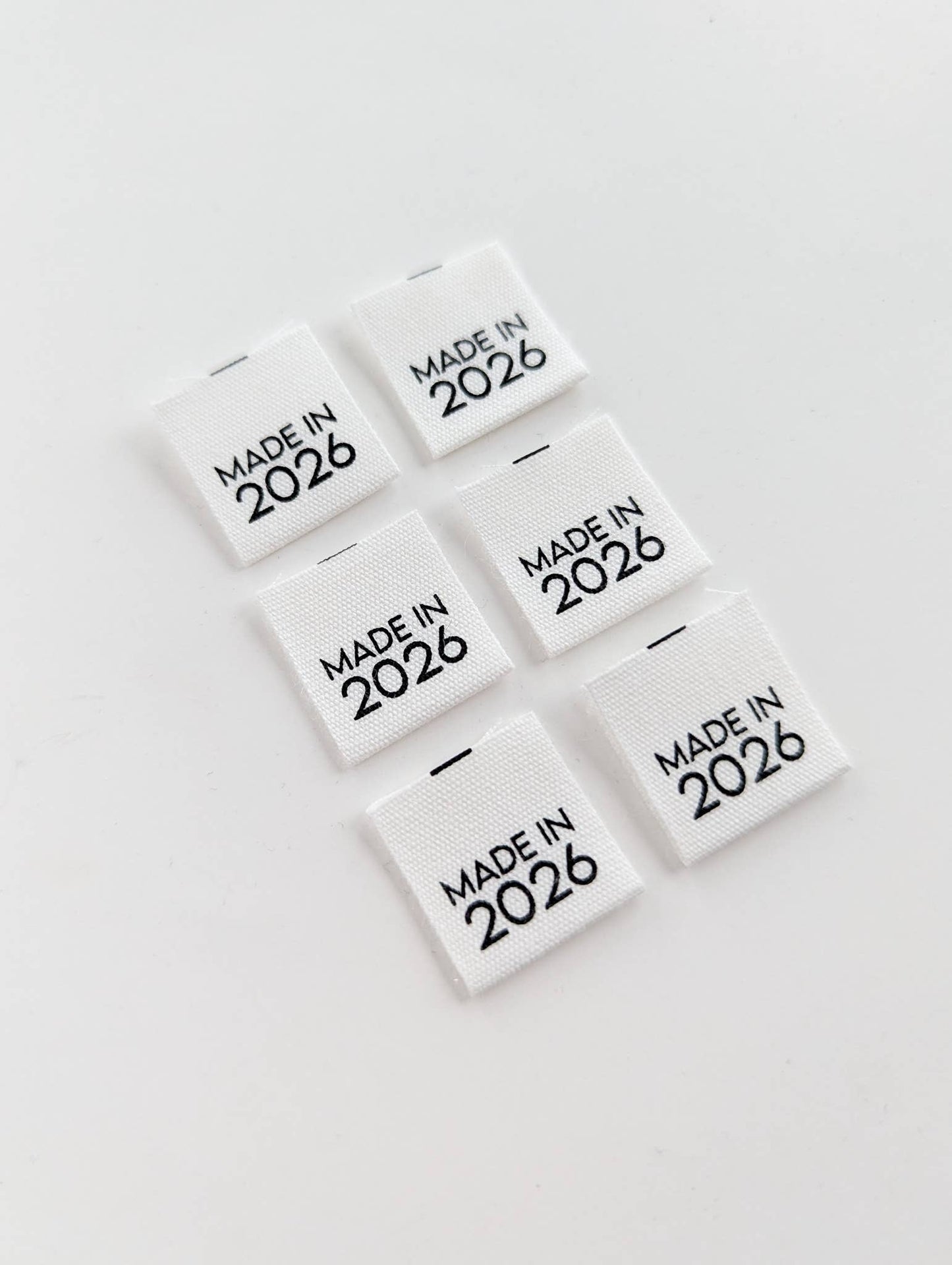 Notions: Made in 2026 | Cotton Luxe Garment and Quilting Labels