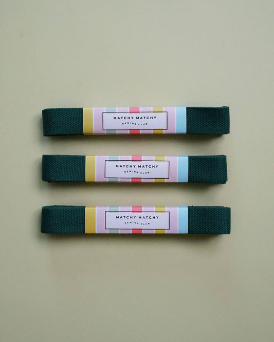 Sewing Notion: Matchy Matchy Sewing Club Forest Webbing 1.25": 3 yards- 1 pack