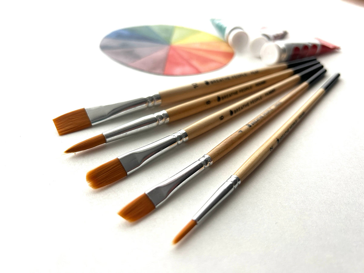 Analog Crafting: Artisan Paintbrush Set by Petite Artisan for Kids