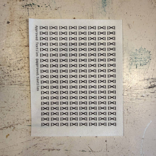 Sashiko and Visible Mending: Connections Mending + Embellishment Transfer( 4 looks)- 1 pack