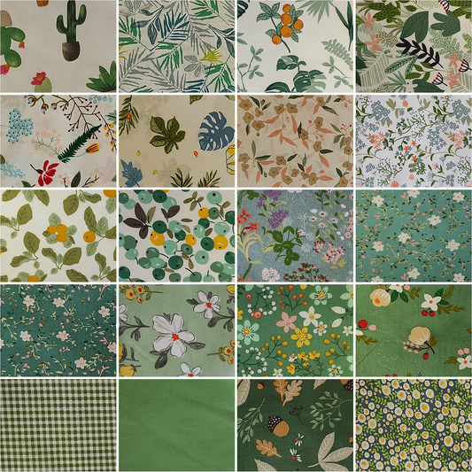 Quilting: Charm-pack 40pcs - 5" Square Precuts - Morning Mist Collection