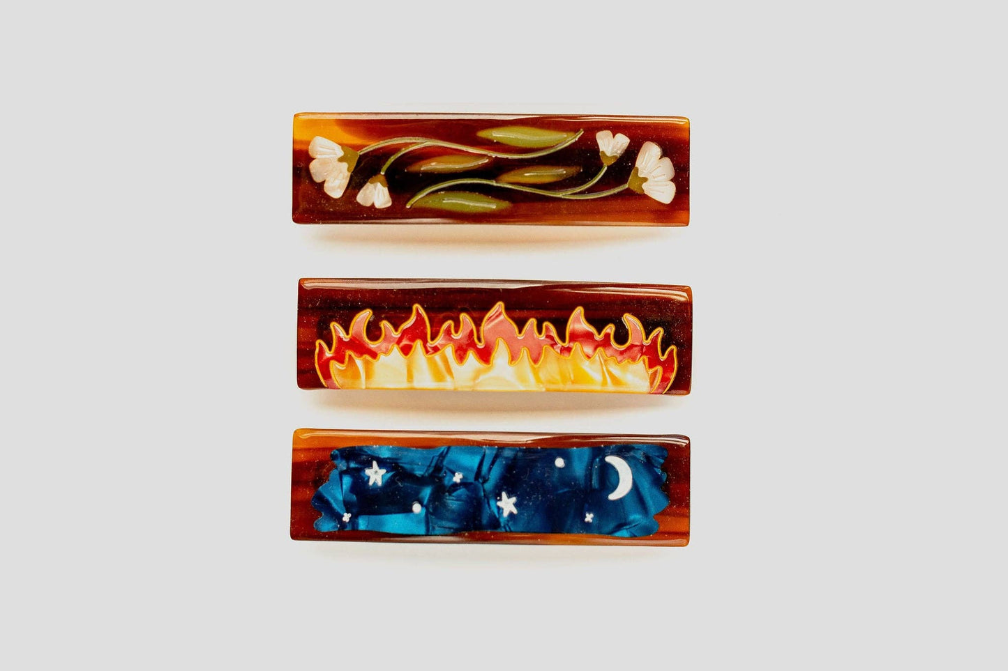 Hair Accessories :Sister Drawer Barrettes: Flower