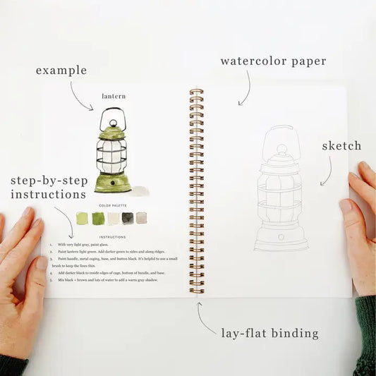 Emily Lex Studio: Camping Watercolor Book