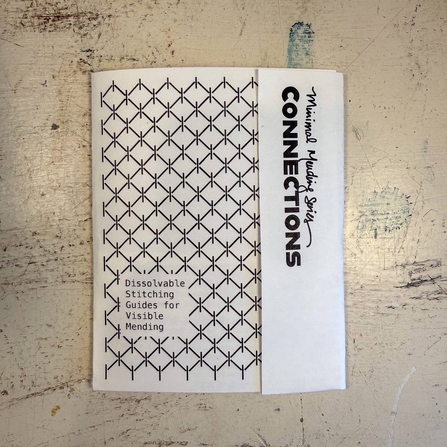 Sashiko and Visible Mending: Connections Mending + Embellishment Transfer( 4 looks)- 1 pack