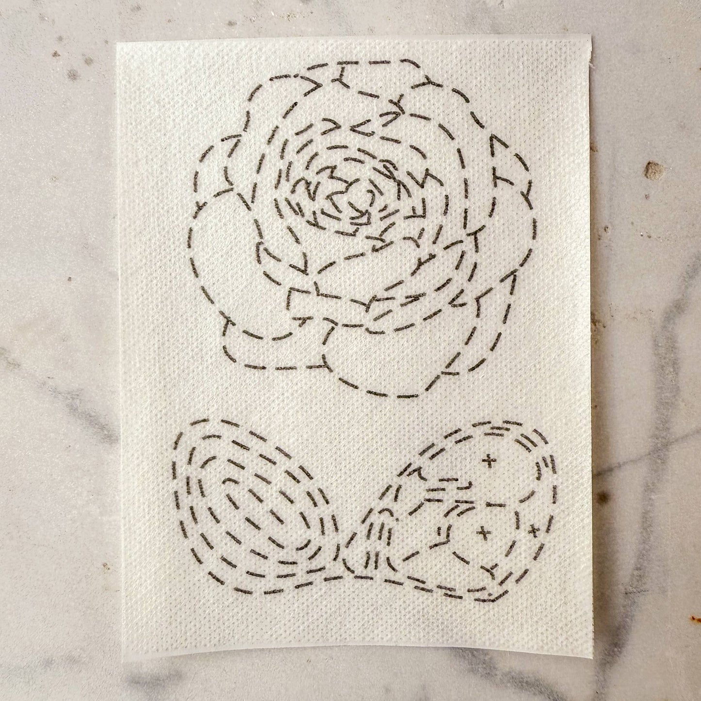 Sashiko and Mending  Supplies: Selena Quintanilla-Pérez Mending + Embellishment Transfer ( 4 looks)-1 pack