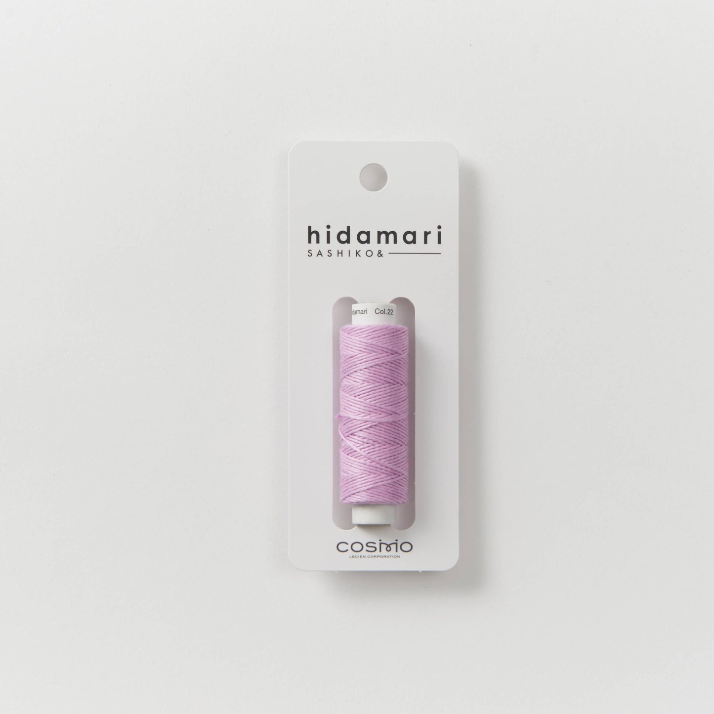 Sashiko and Visible Mending: COSMO Hidamari Sashiko Cotton Thread Purple (22)