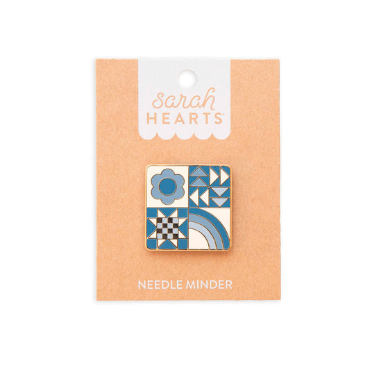Notions: Sarah Hearts Quilt Block Magnetic Needle Minder