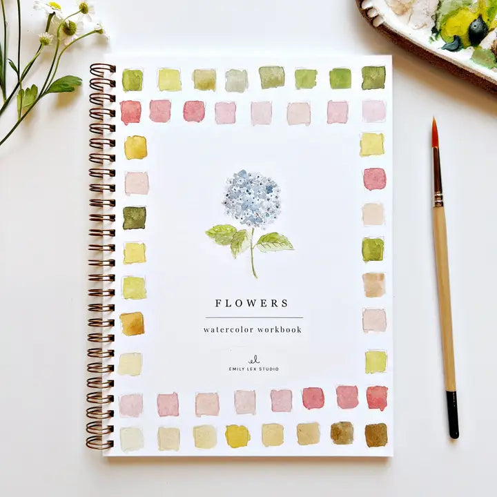 Emily Lex Studio: Flowers Watercolor Book