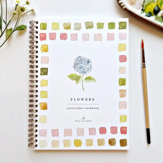 Emily Lex Studio: Flowers Watercolor Book