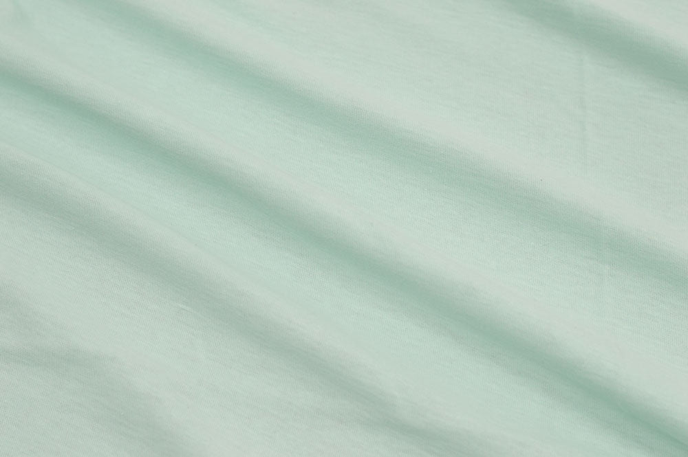 100% Cotton Jersey Light Mint T-Shirt Made in the USA Knit Solid 7.5 oz- Sold by the Yard