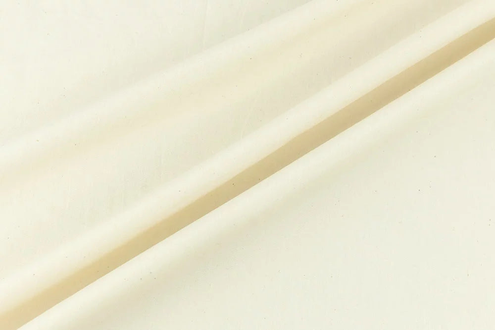 Muslin Ivory 100% Cotton Woven- by the yard