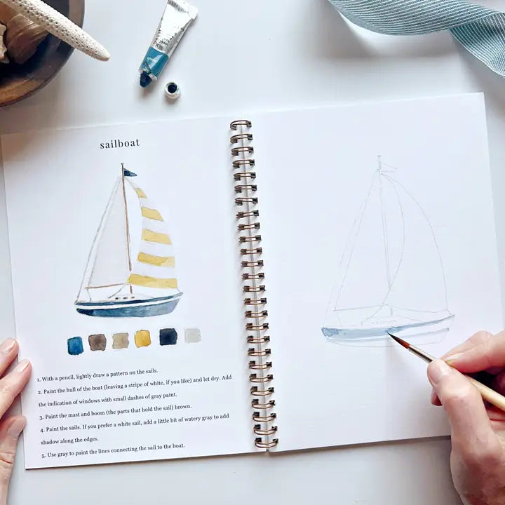 Emily Lex Studio: Seaside Watercolor Book
