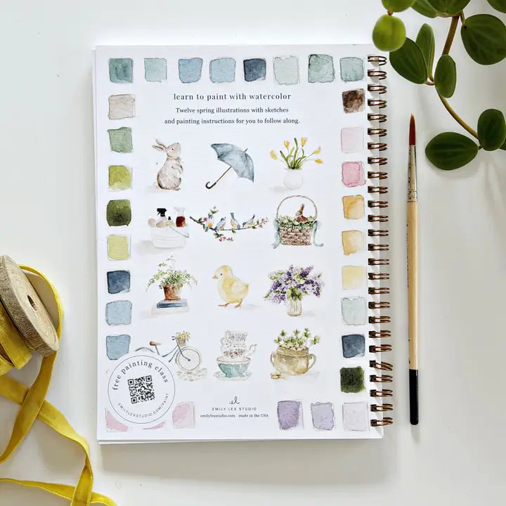 Emily Lex Studio: Spring Watercolor Book