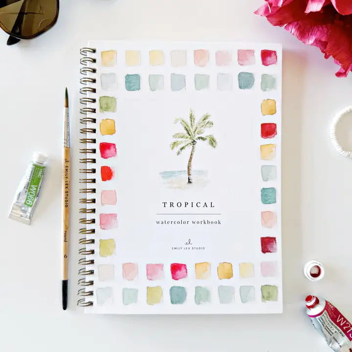 Emily Lex Studio: Tropical Watercolor Book