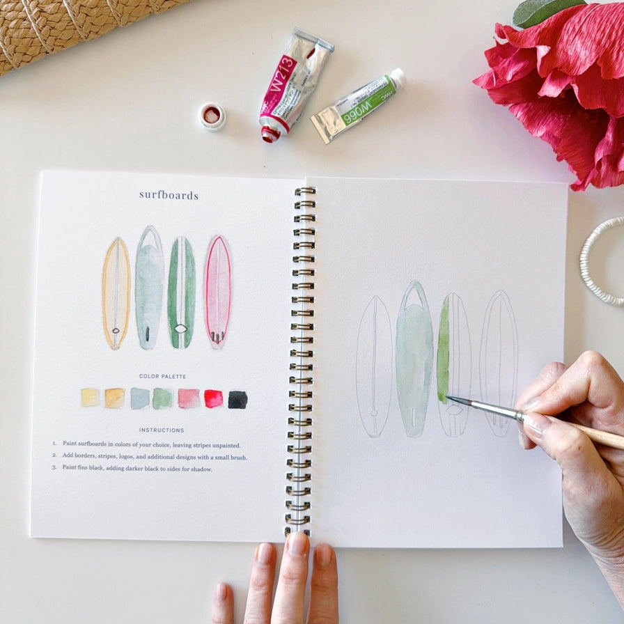 Emily Lex Studio: Tropical Watercolor Book