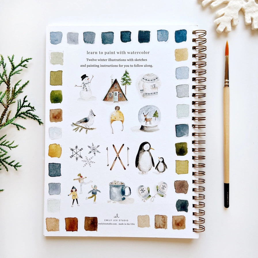 Emily Lex Studio: Winter Watercolor Book