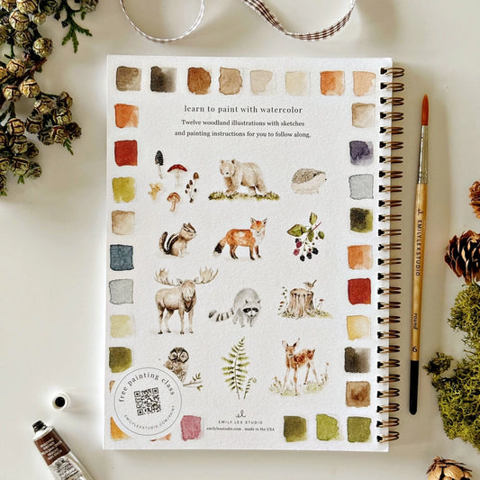 Emily Lex Studio: Woodland Watercolor Book