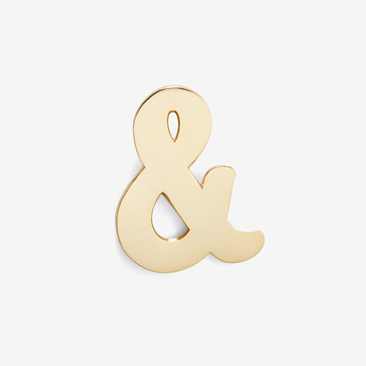 Lapel Pin Ampersand Pin