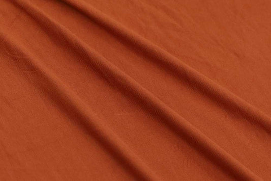 Fashion Bamboo Rayon Spandex Jersey Knit Rust 6.5 oz-Sold by the Yard