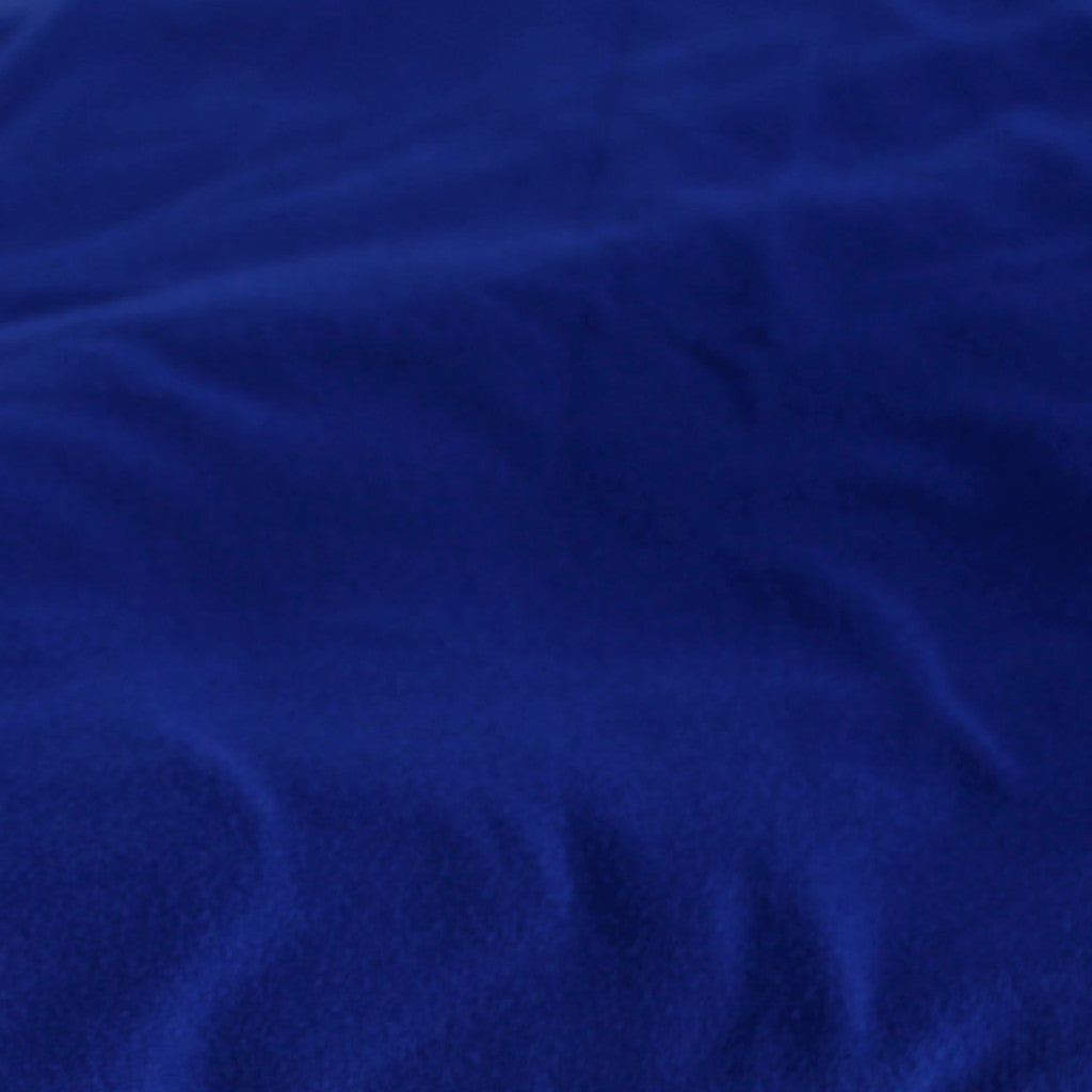 Double Brushed Poly Spandex Royal Blue Solid LA Finch