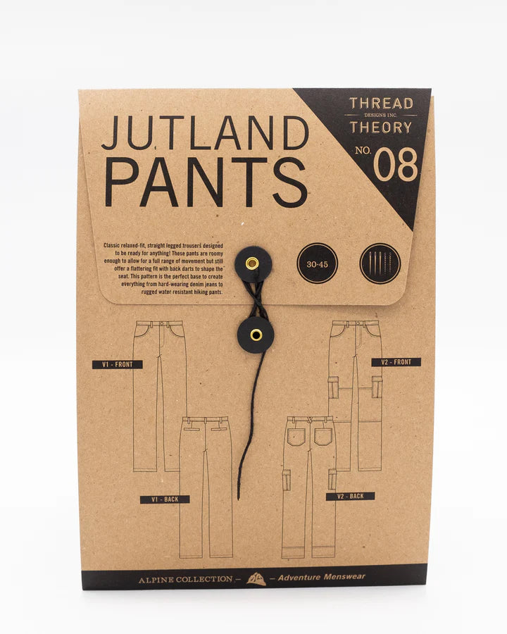 Pattern for Garment Making: Jutland Pants by Thread Theory Designs Inc.- Printed Pattern
