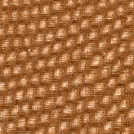 Roasted Pecan Essex Yarn Dyed Homespun Cotton Linen Woven 5.6 oz- Sold by the yard