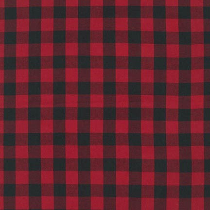 Kaufman House of Wales Red Plaid Cotton Woven 3.92 oz- Sold by the yard