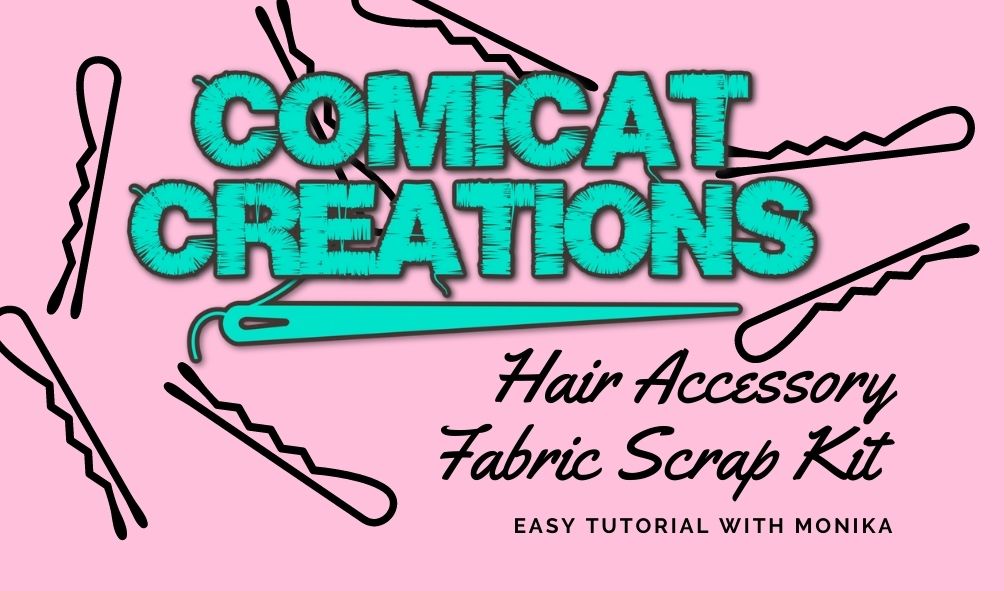 Fashion Hair Accessory Fabric Scrap Kit-Remnant Fabric Cuts