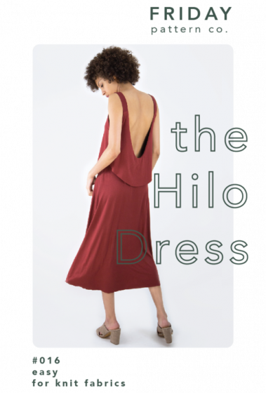 Garment Making Patterns: The Hilo Dress by Friday Pattern Co.- Printed Pattern