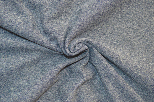 LA Finch Fabrics. Double brushed poly. two tone knit. #1 brushed poly knits